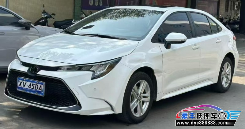 22年丰田雷凌轿车抵押车出售