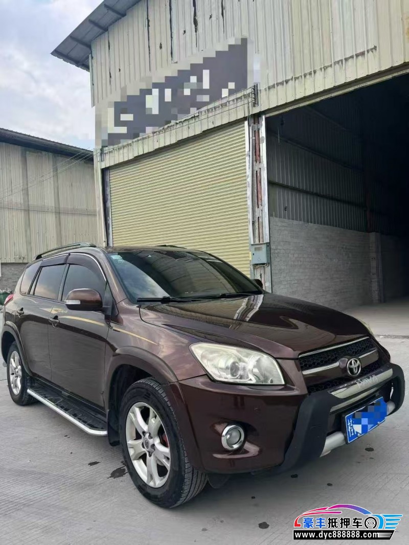 12年丰田RAV4轿车抵押车出售