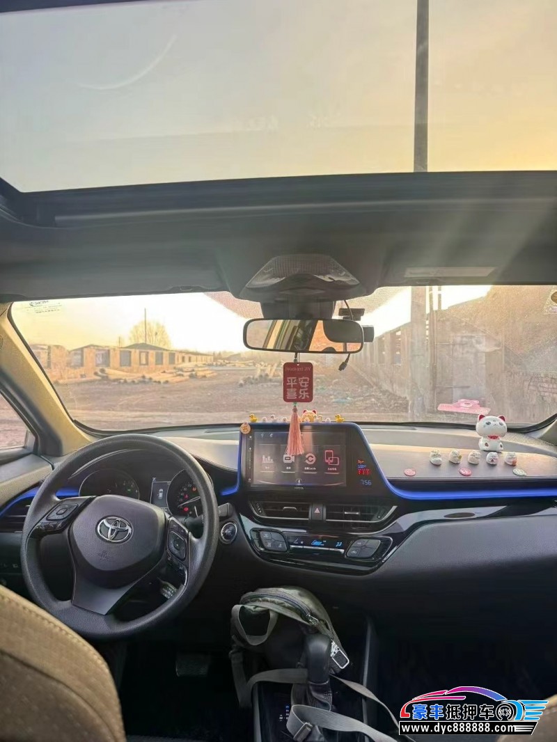 21年丰田奕泽轿车抵押车出售