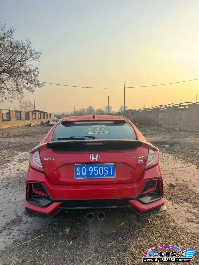 22年本田思域轿车抵押车出售