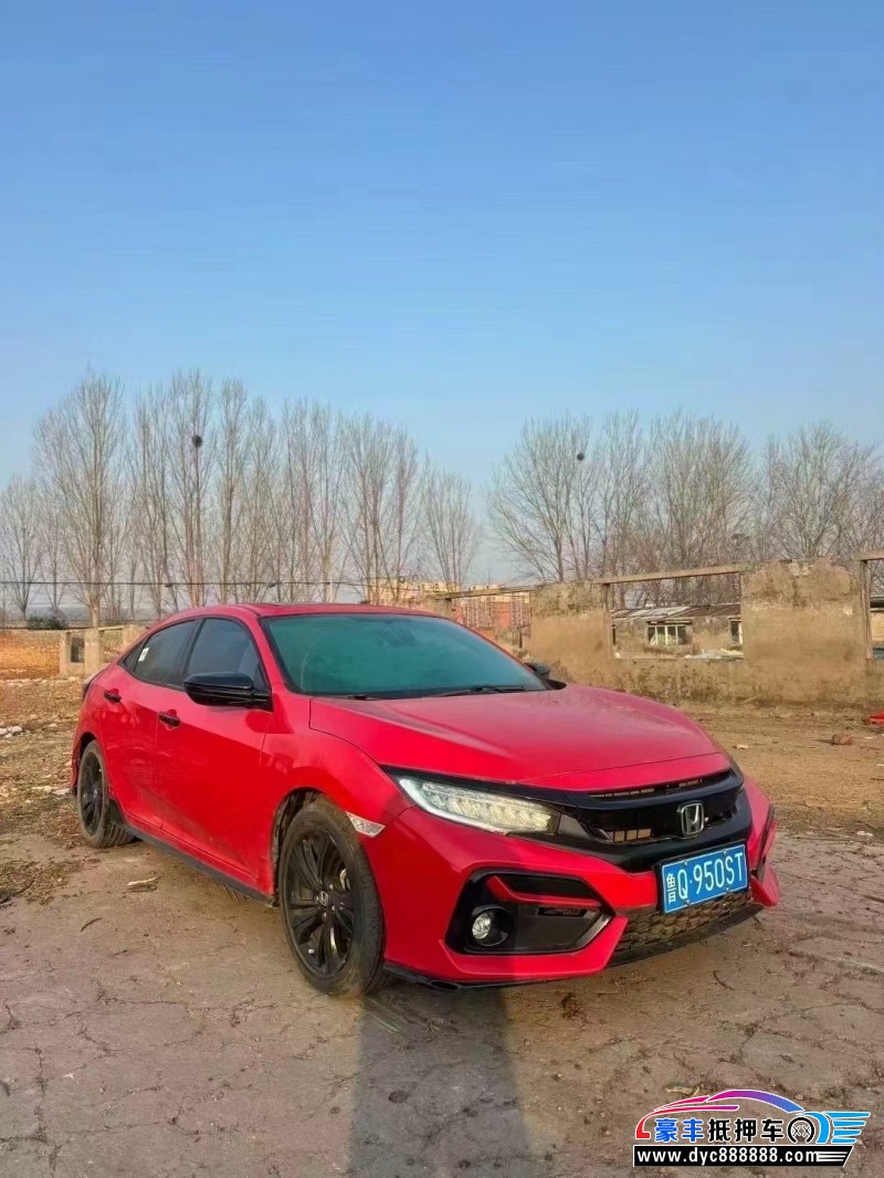 22年本田思域轿车抵押车出售