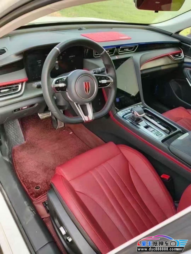 25年红旗H6轿车抵押车出售