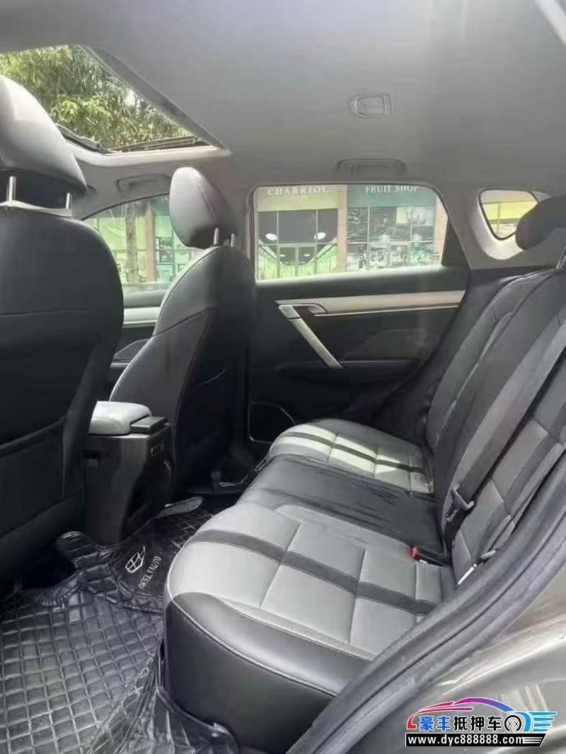 23年吉利缤越轿车抵押车出售