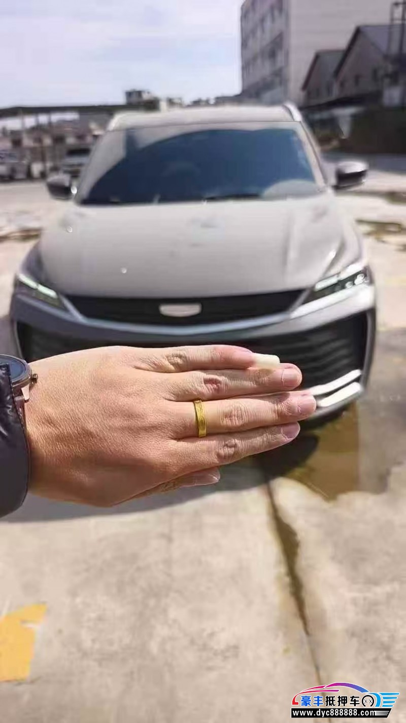 抵押车出售25年吉利缤越SUV