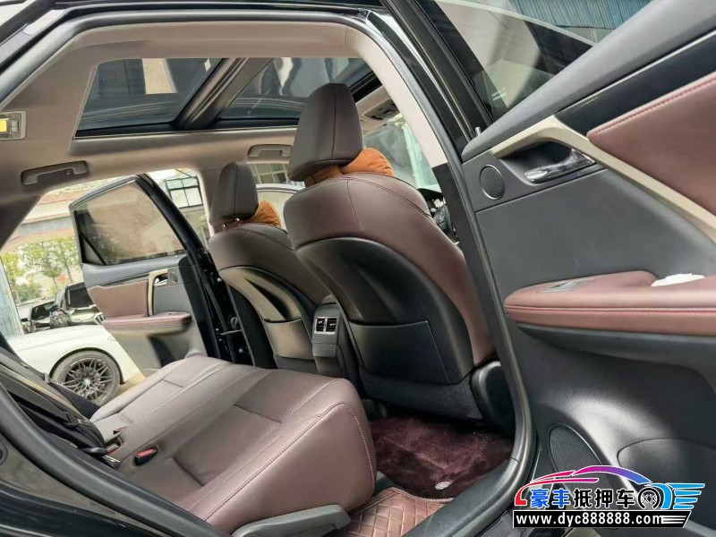 22年雷克萨斯RX轿车抵押车出售