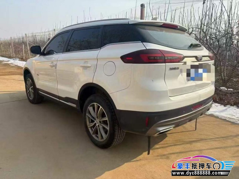 19年吉利博越轿车抵押车出售