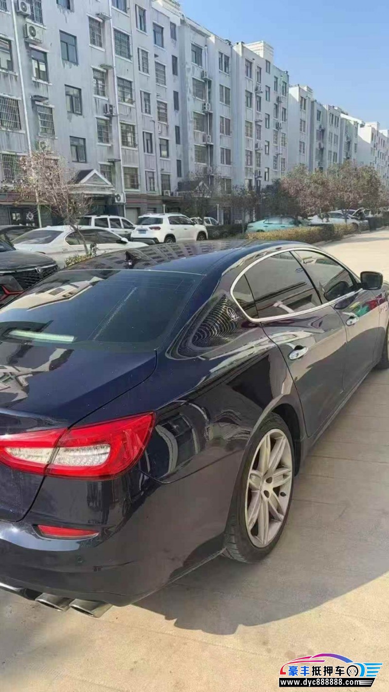 14年玛莎拉蒂总裁轿车抵押车出售