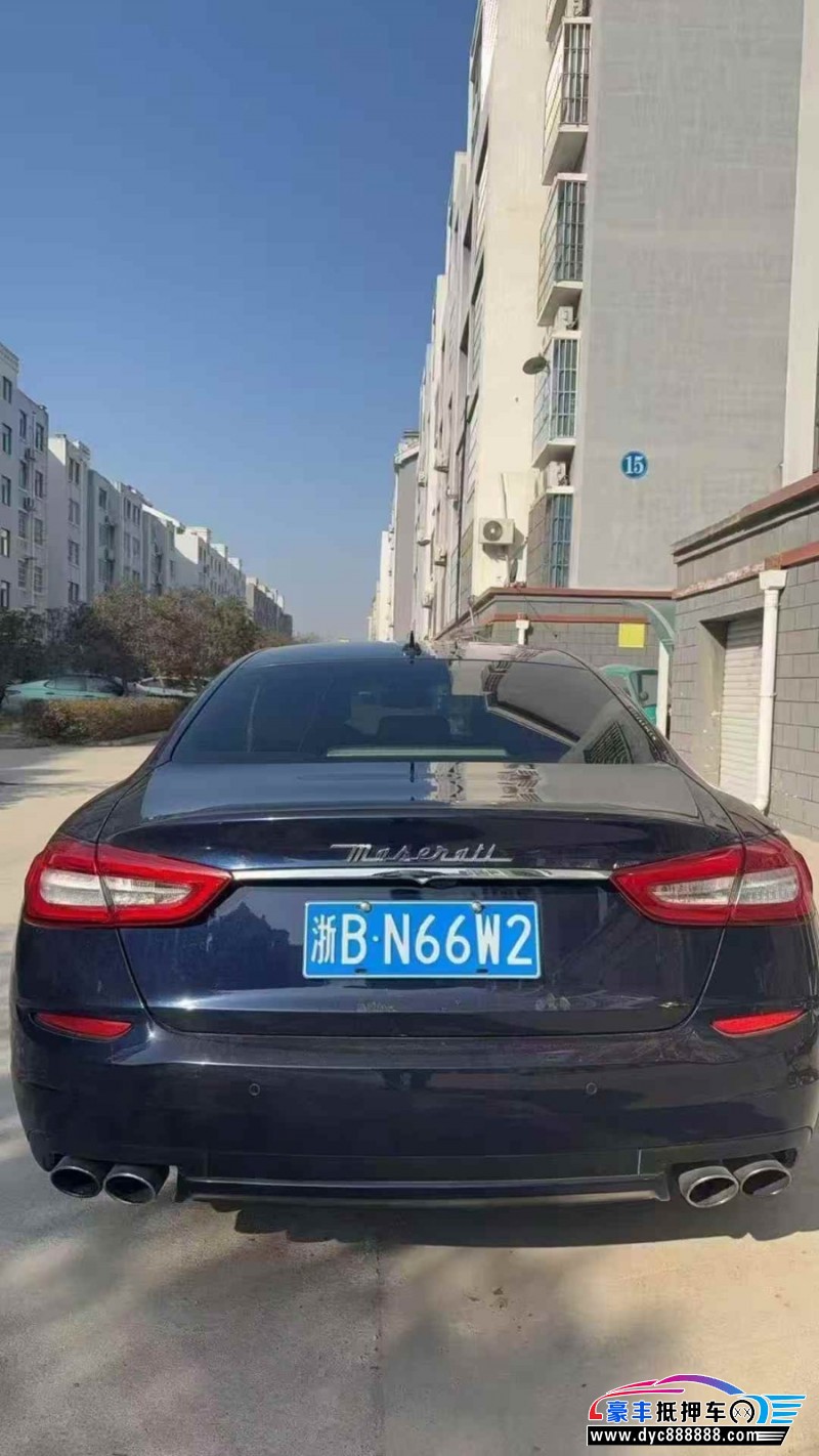 14年玛莎拉蒂总裁轿车抵押车出售