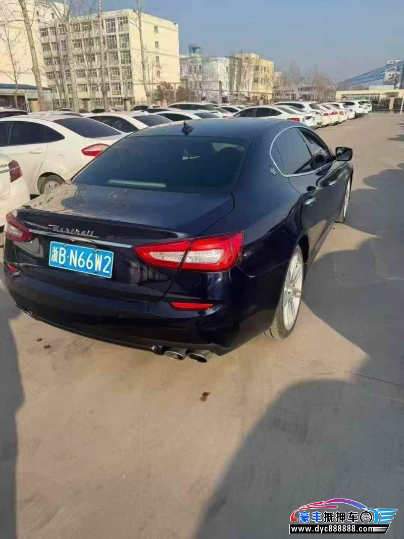14年玛莎拉蒂总裁轿车抵押车出售