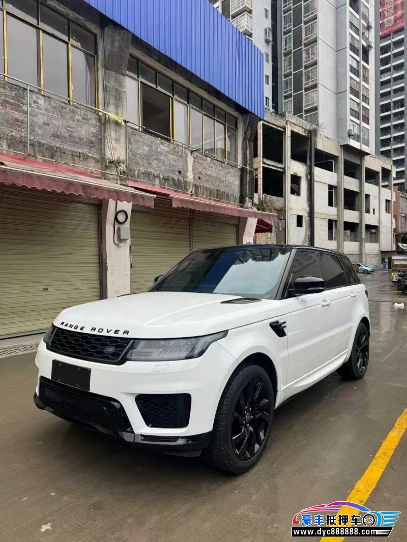 19年路虎揽胜运动版轿车抵押车出售
