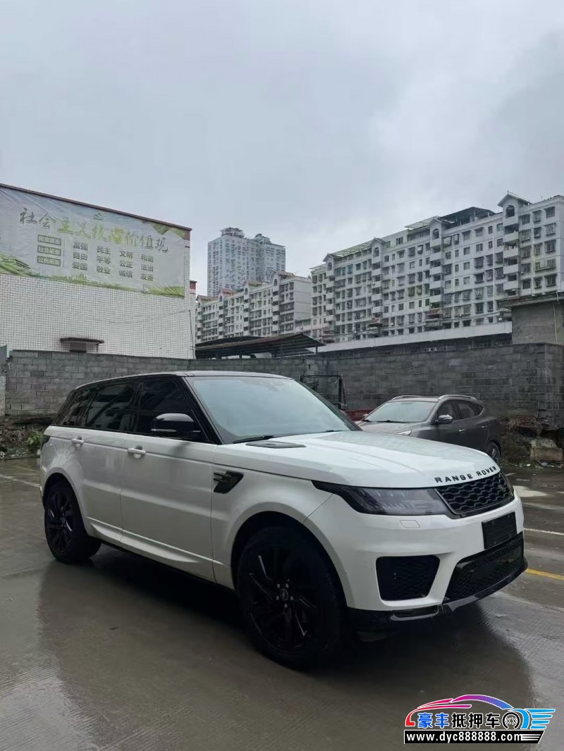 19年路虎揽胜运动版轿车抵押车出售