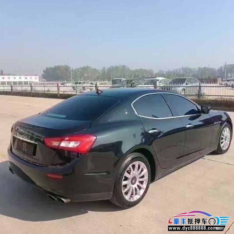 17年玛莎拉蒂Ghibli轿车抵押车出售