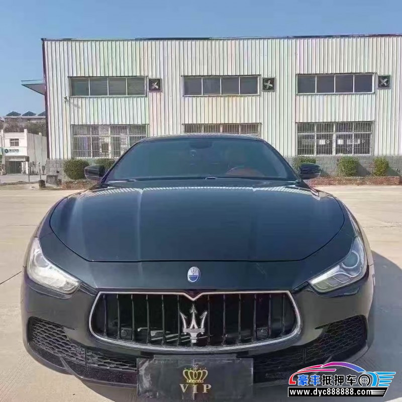 抵押车出售17年玛莎拉蒂Ghibli轿车