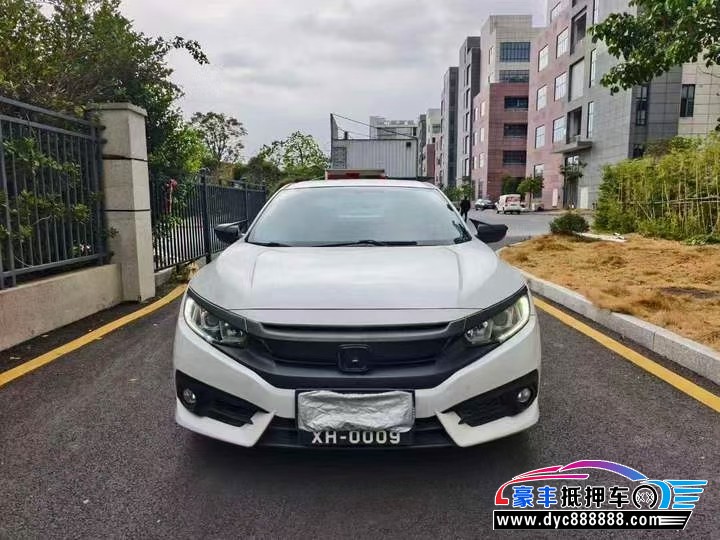 19年本田思域轿车抵押车出售