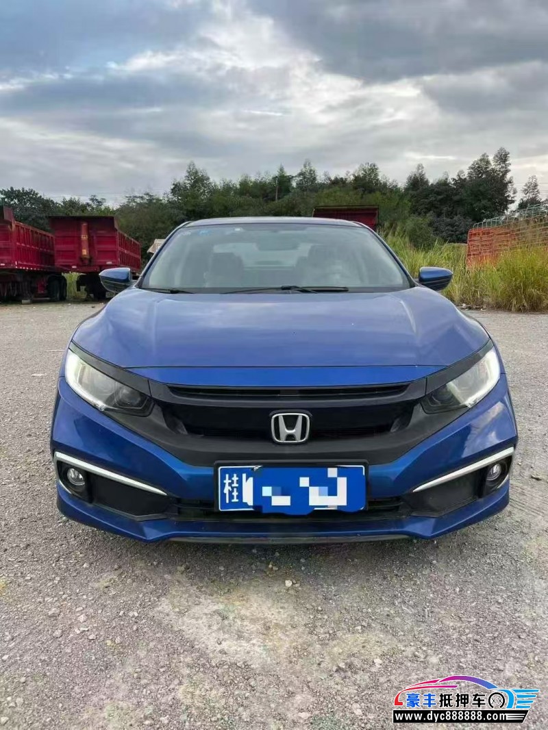 19年本田思域轿车抵押车出售