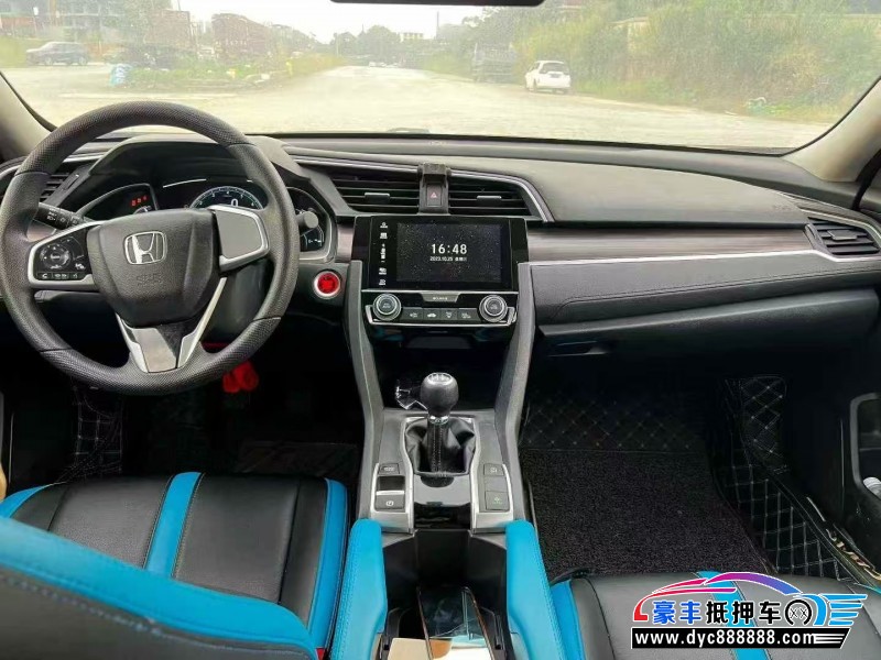 19年本田思域轿车抵押车出售