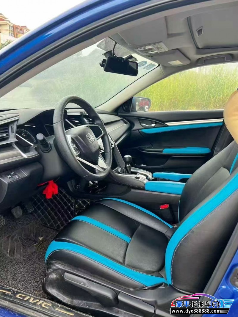 19年本田思域轿车抵押车出售