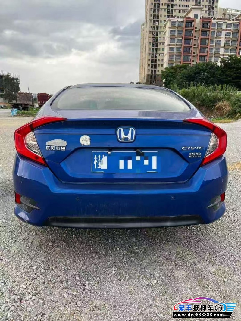 19年本田思域轿车抵押车出售