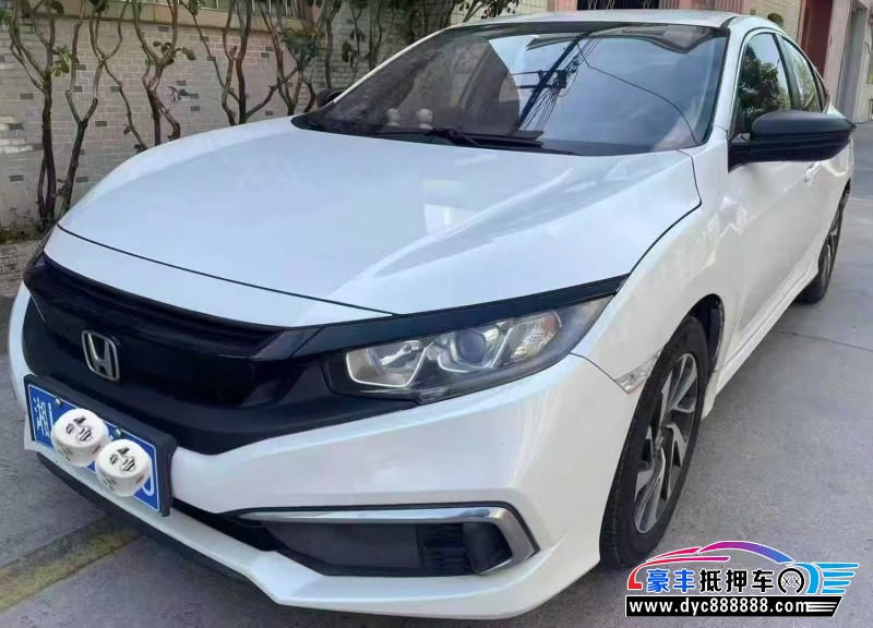 19年本田思域轿车抵押车出售