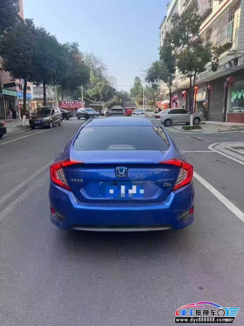 17年本田思域轿车抵押车出售