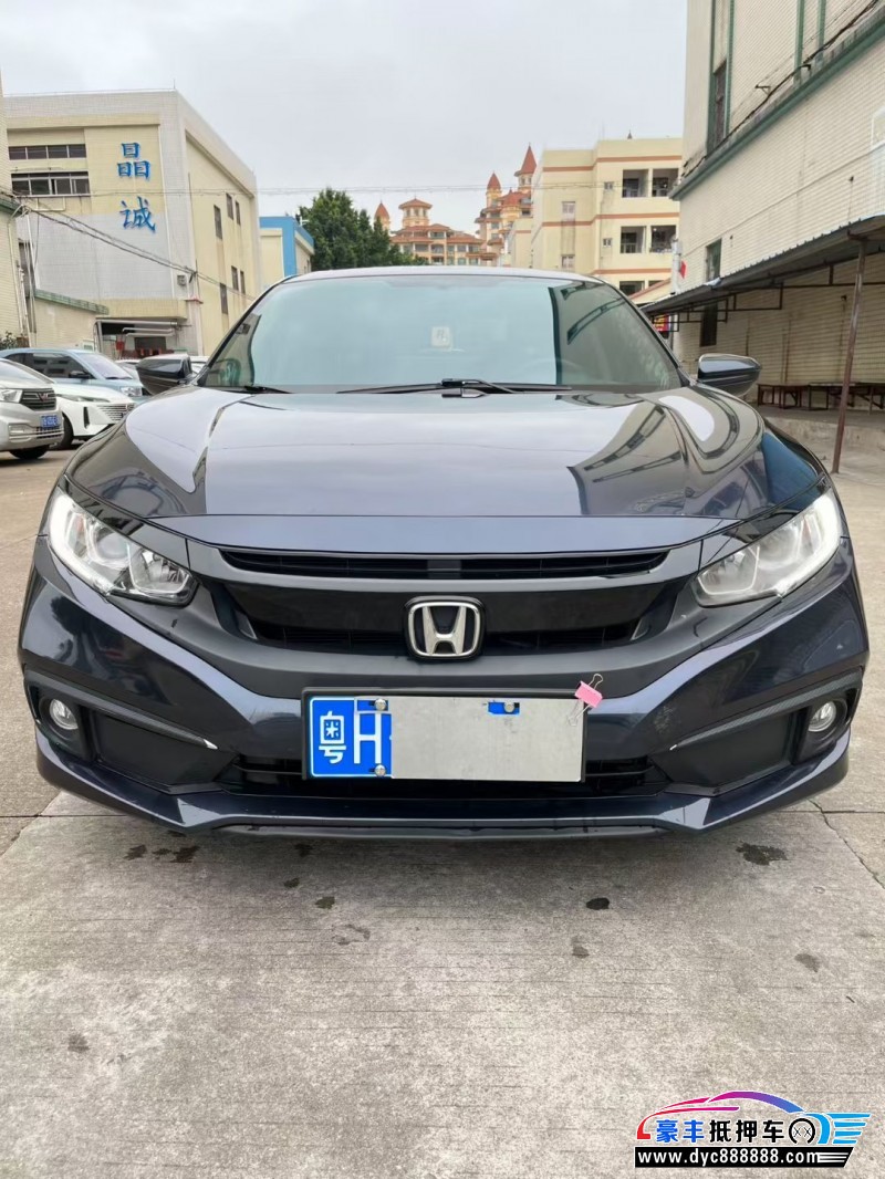 19年本田思域轿车抵押车出售