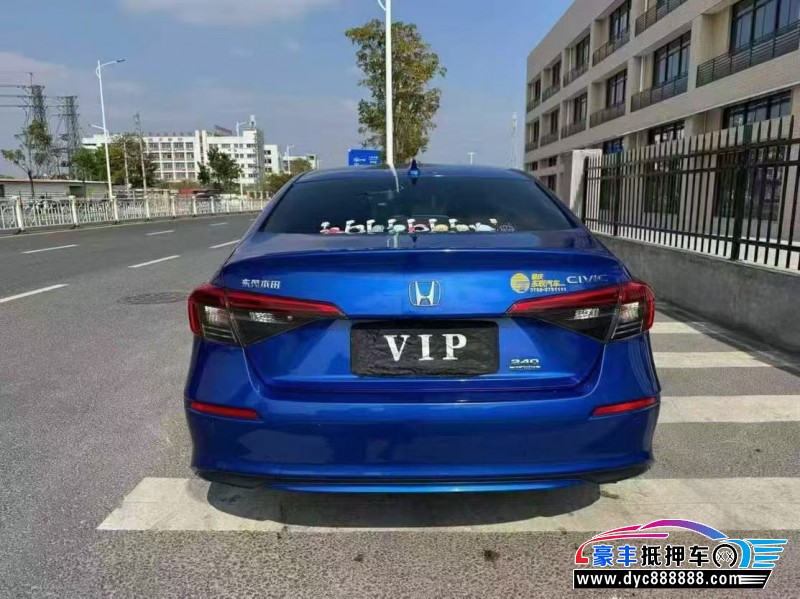 22年本田思域轿车抵押车出售