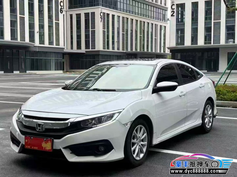 19年本田思域轿车抵押车出售