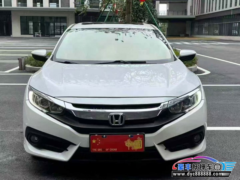 19年本田思域轿车抵押车出售