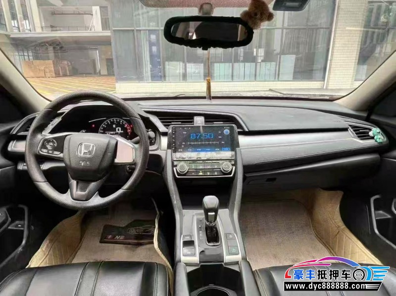 19年本田思域轿车抵押车出售