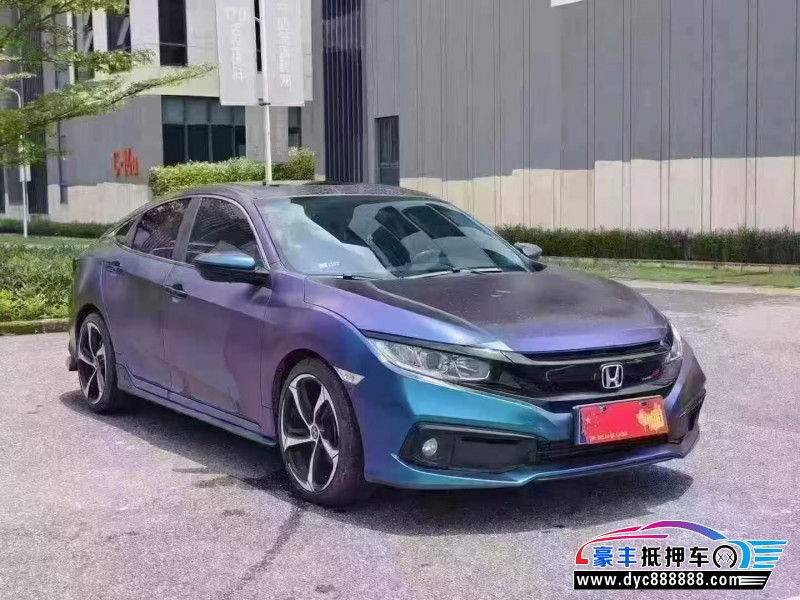 21年本田思域轿车抵押车出售