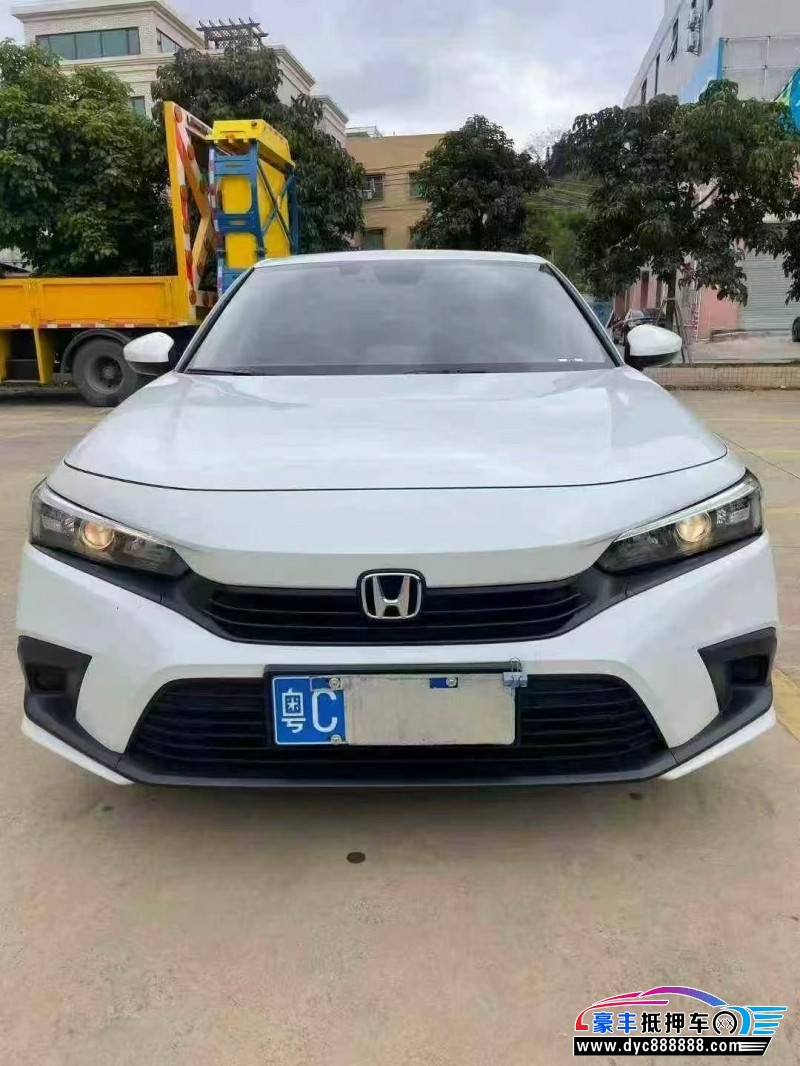 抵押车出售23年本田思域轿车