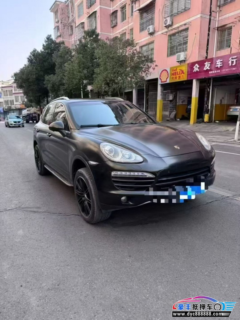 14年保时捷卡宴SUV抵押车出售