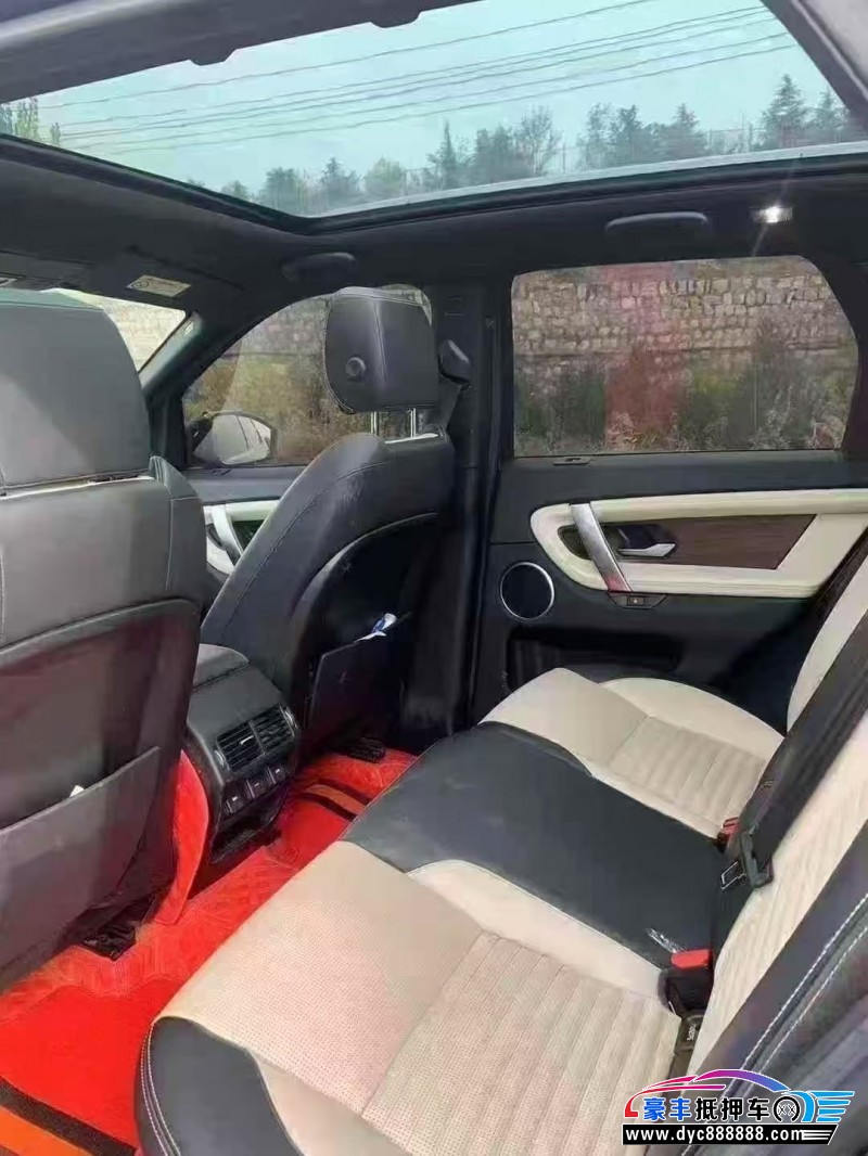 21年路虎发现运动轿车抵押车出售