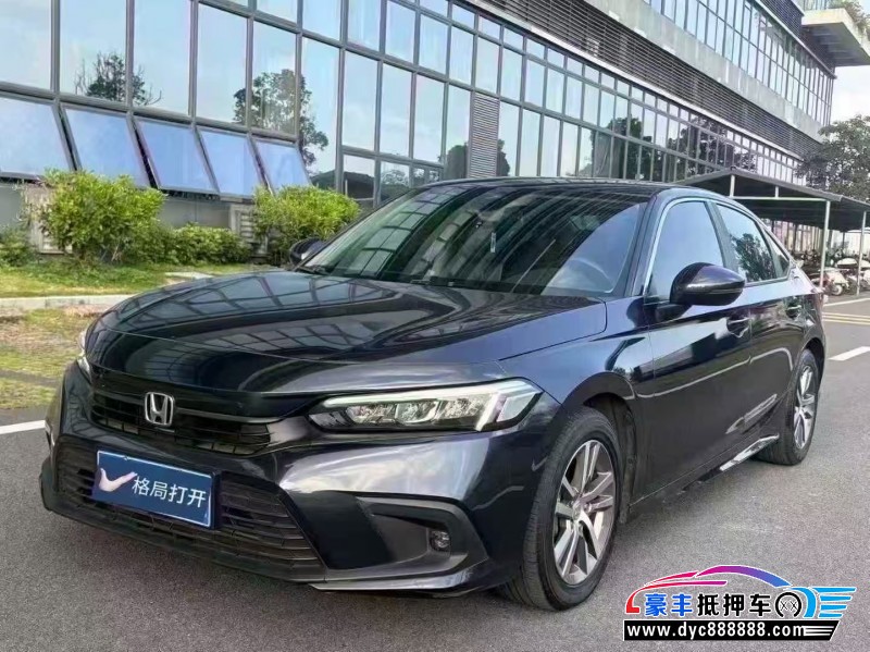 23年本田思域轿车抵押车出售