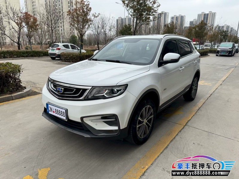 19年吉利博越轿车抵押车出售