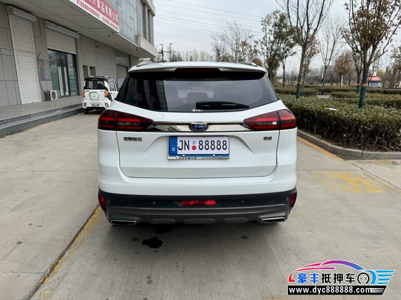 19年吉利博越轿车抵押车出售