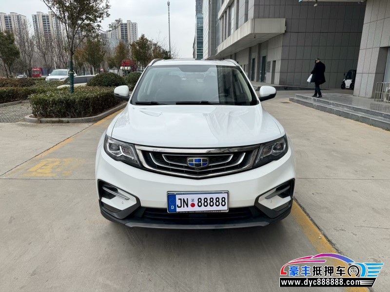 19年吉利博越轿车抵押车出售