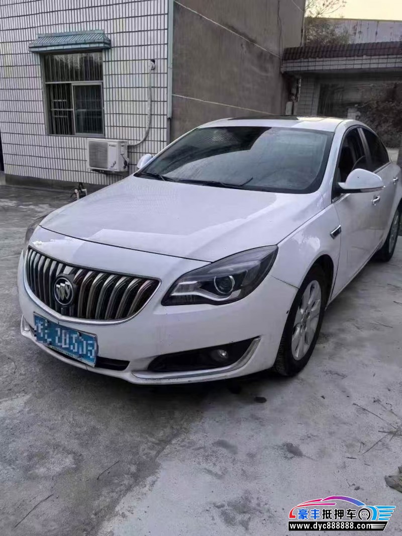 16年别克君威轿车抵押车出售