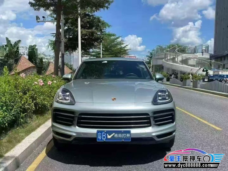 21年保时捷卡宴轿车抵押车出售