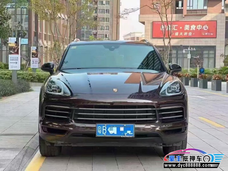 21年保时捷卡宴轿车抵押车出售