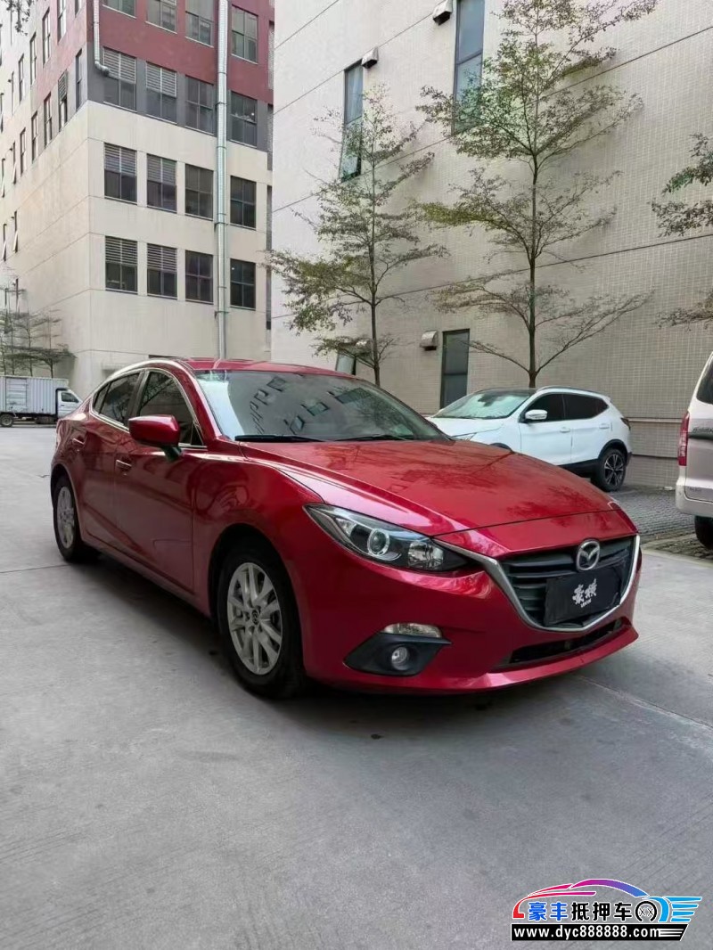 16年马自达昂克赛拉轿车抵押车出售