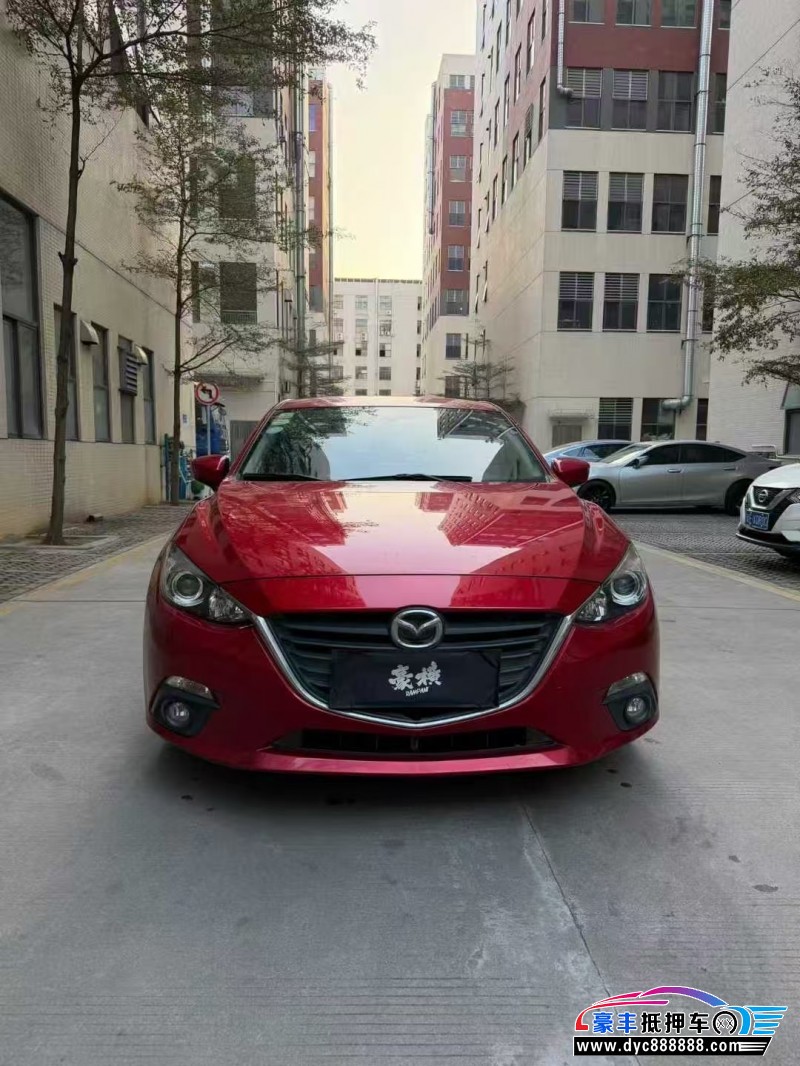 16年马自达昂克赛拉轿车抵押车出售