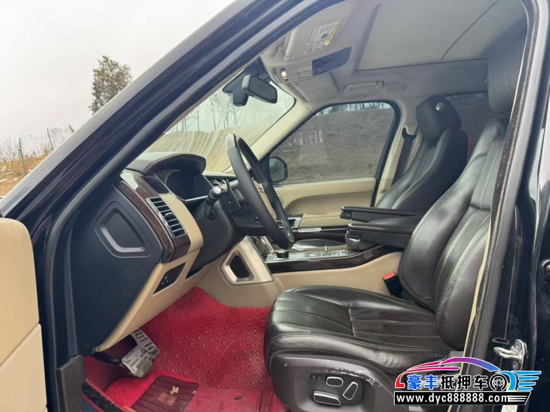 14年路虎揽胜行政SUV抵押车出售