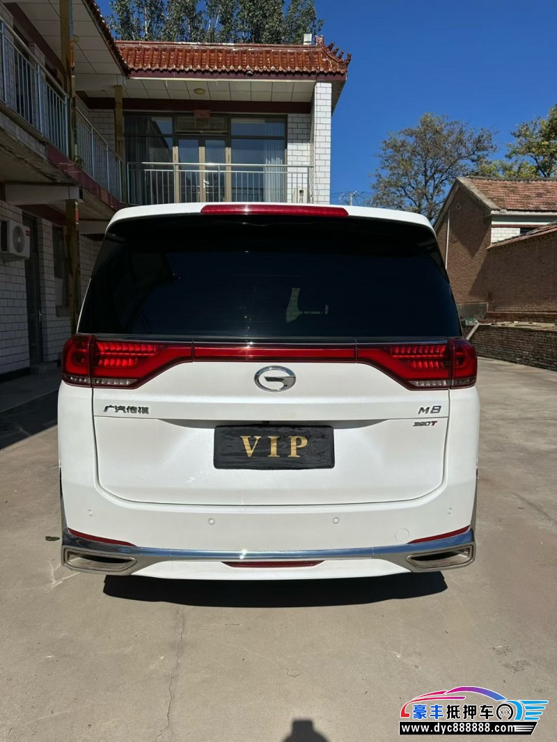 21年传祺M8MPV抵押车出售