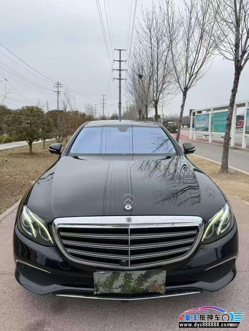 18年奔驰E轿车抵押车出售