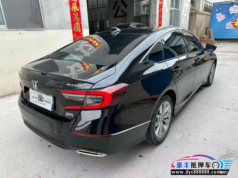 21年本田雅阁轿车抵押车出售