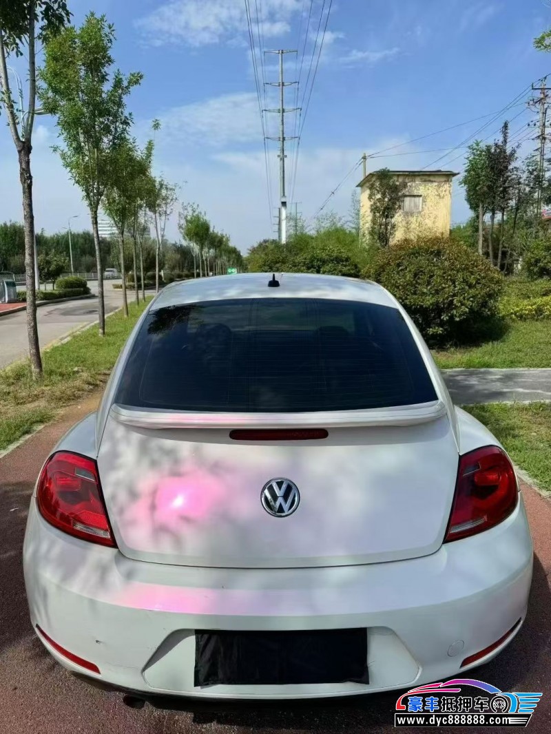 14年大众甲壳虫轿车抵押车出售