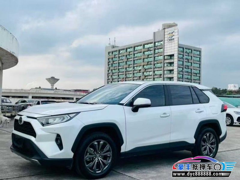 25年丰田RAV4轿车抵押车出售