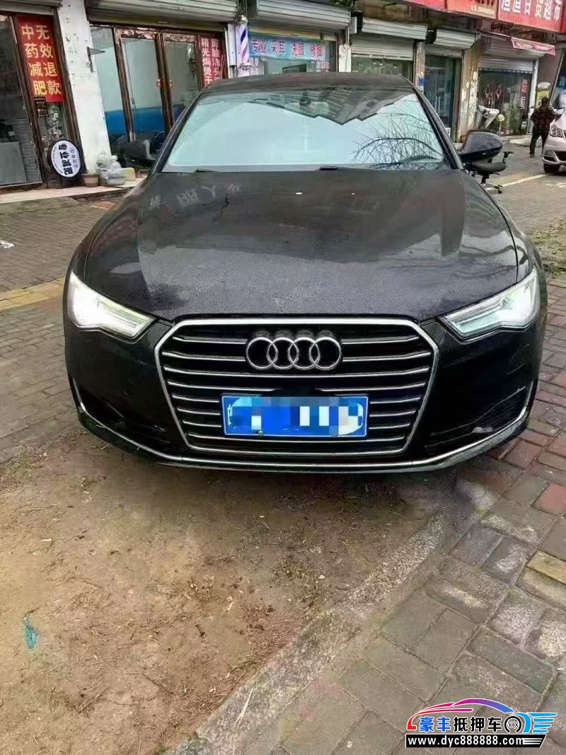 抵押车出售17年奥迪A6轿车