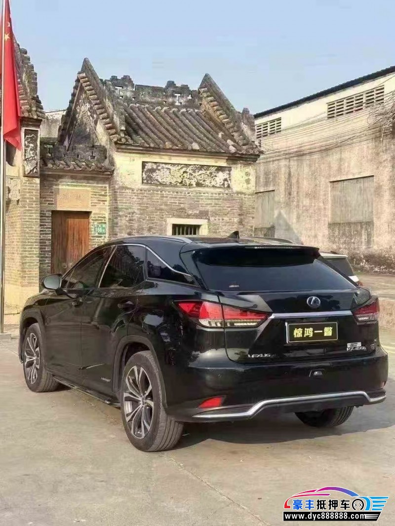 21年雷克萨斯RX轿车抵押车出售